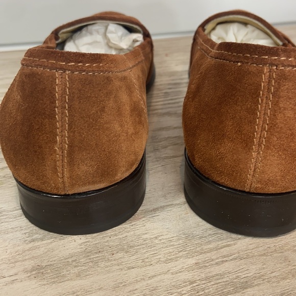 Zelli Handcrafted Suede Men Loafer size 9N Excellent Condition! - Picture 6 of 8